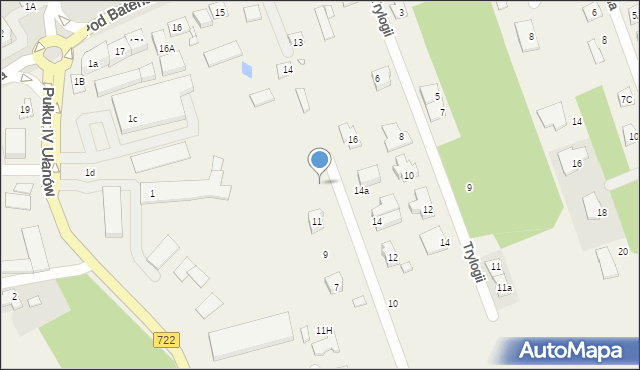 Gołków, Jazdy Polskiej, 13, mapa Gołków