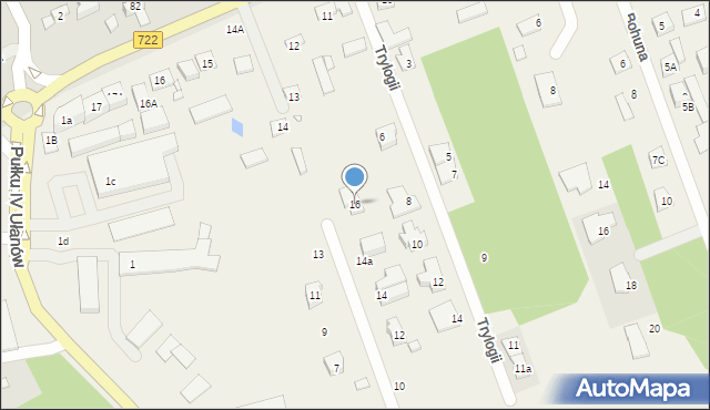 Gołków, Jazdy Polskiej, 16, mapa Gołków