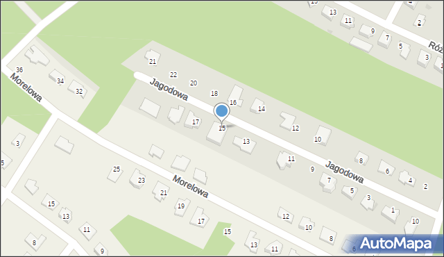 Golub-Dobrzyń, Jagodowa, 15, mapa Golub-Dobrzyń