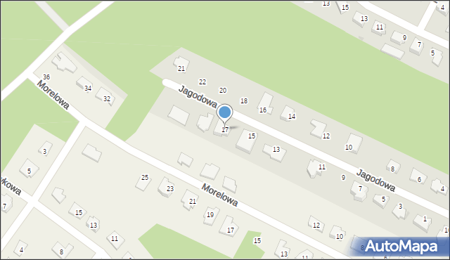 Golub-Dobrzyń, Jagodowa, 17, mapa Golub-Dobrzyń