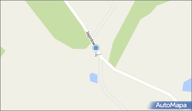 Gołubie, Jagodowa, 10, mapa Gołubie