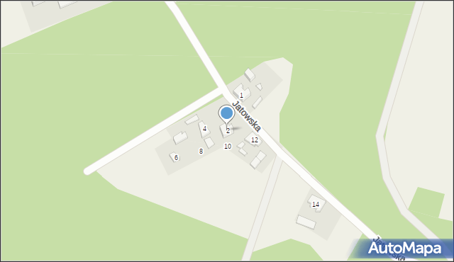 Gutowiec, Jatowska, 2, mapa Gutowiec