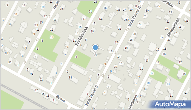 Halinów, Jana Pawła II, 11, mapa Halinów