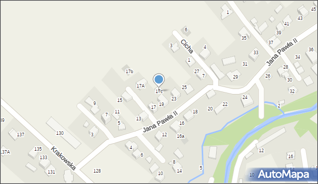 Hecznarowice, Jana Pawła II, 17c, mapa Hecznarowice