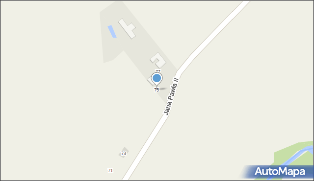 Hecznarowice, Jana Pawła II, 75, mapa Hecznarowice