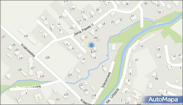 Hecznarowice, Jana Pawła II, 8, mapa Hecznarowice