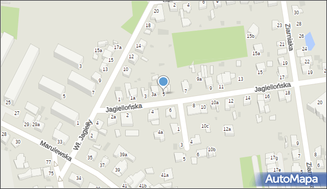 Inowrocław, Jagiellońska, 5, mapa Inowrocławia
