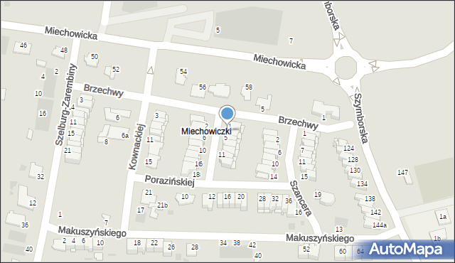 Inowrocław, Janczarskiego Czesława, 3, mapa Inowrocławia