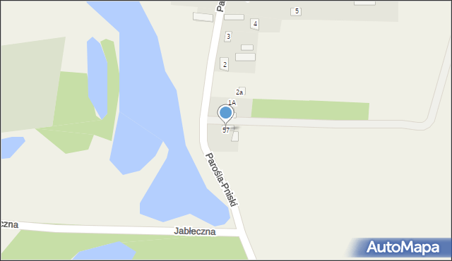 Jabłeczna, Jabłeczna, 57, mapa Jabłeczna