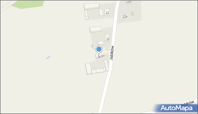 Jabłków, Jabłków, 24, mapa Jabłków