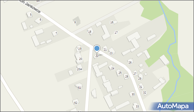 Jabłoń-Jankowce, Jabłoń-Jankowce, 22, mapa Jabłoń-Jankowce