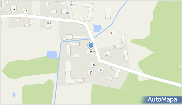 Jabłoń-Śliwowo, Jabłoń-Śliwowo, 23, mapa Jabłoń-Śliwowo