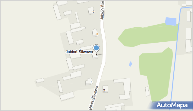 Jabłoń-Śliwowo, Jabłoń-Śliwowo, 7, mapa Jabłoń-Śliwowo