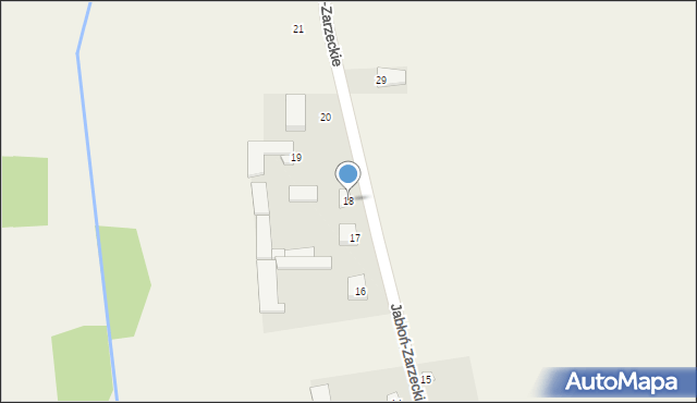 Jabłoń-Zarzeckie, Jabłoń-Zarzeckie, 18, mapa Jabłoń-Zarzeckie