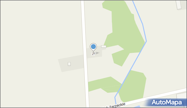 Jabłoń-Zarzeckie, Jabłoń-Zarzeckie, 27, mapa Jabłoń-Zarzeckie