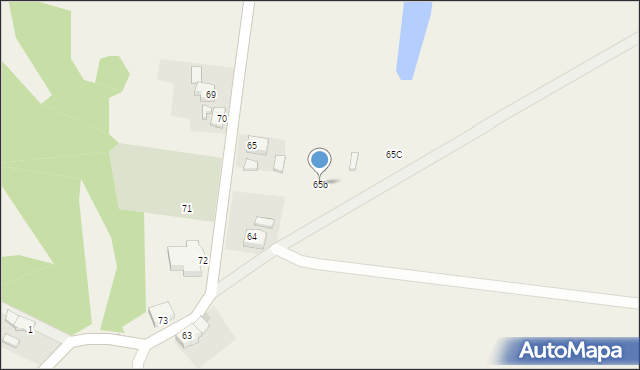 Jabłoniec, Jabłoniec, 65b, mapa Jabłoniec