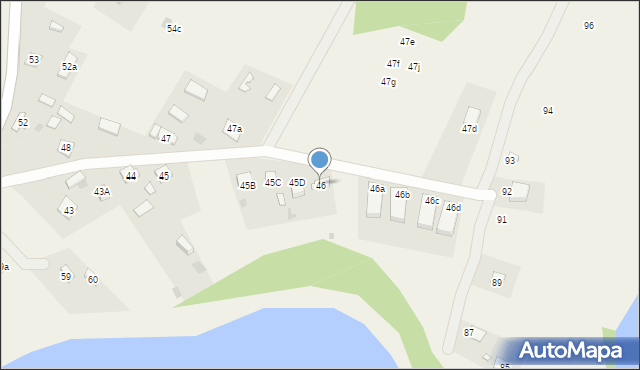 Jabłonka, Jabłonka, 46, mapa Jabłonka