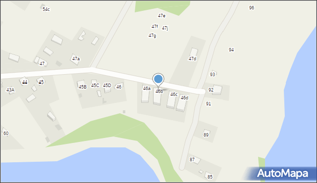 Jabłonka, Jabłonka, 46b, mapa Jabłonka