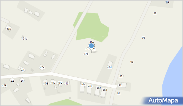 Jabłonka, Jabłonka, 47h, mapa Jabłonka