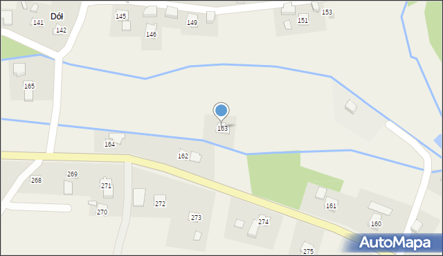 Jabłonka, Jabłonka, 163, mapa Jabłonka