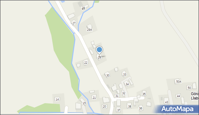 Jabłonka, Jabłonka, 29, mapa Jabłonka