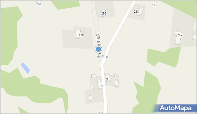 Jabłonka Stara, Jabłonka Stara, 22C, mapa Jabłonka Stara
