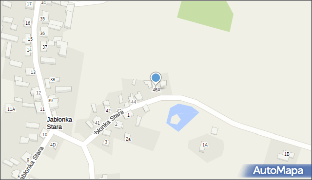 Jabłonka Stara, Jabłonka Stara, 46A, mapa Jabłonka Stara