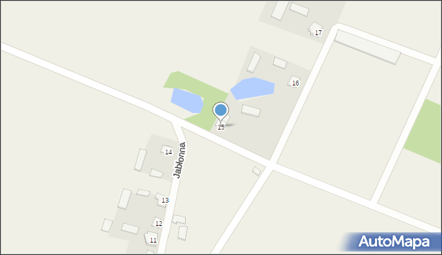 Jabłonna, Jabłonna, 15, mapa Jabłonna