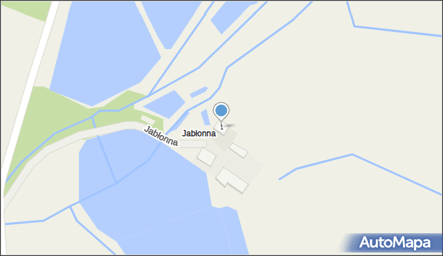 Jabłonna, Jabłonna, 1, mapa Jabłonna