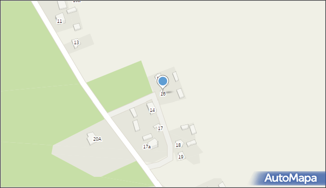 Jabłonna, Jabłonna, 16, mapa Jabłonna