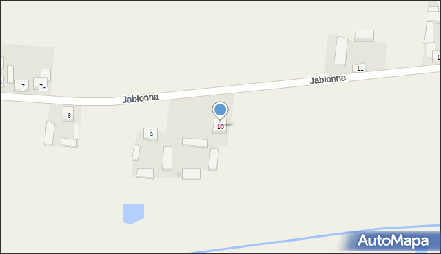 Jabłonna, Jabłonna, 10, mapa Jabłonna