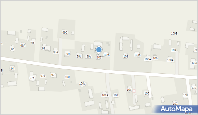 Jabłonna-Majątek, Jabłonna-Majątek, 102, mapa Jabłonna-Majątek