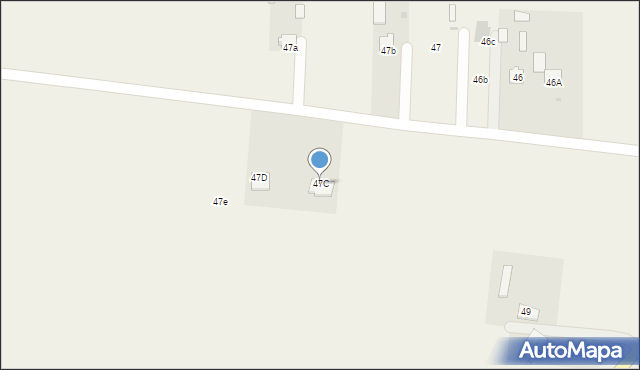 Jabłonna-Majątek, Jabłonna-Majątek, 47C, mapa Jabłonna-Majątek