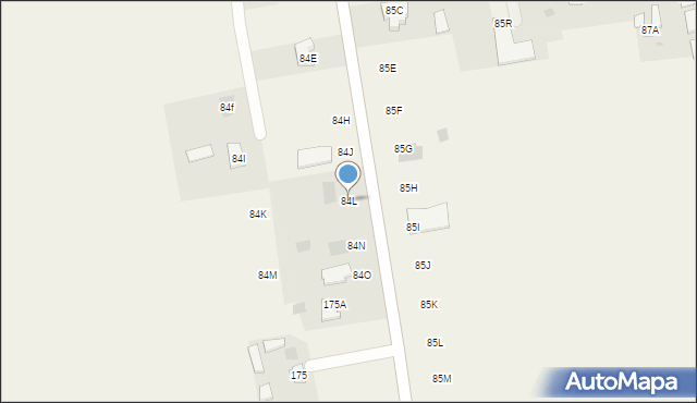 Jabłonna-Majątek, Jabłonna-Majątek, 84L, mapa Jabłonna-Majątek