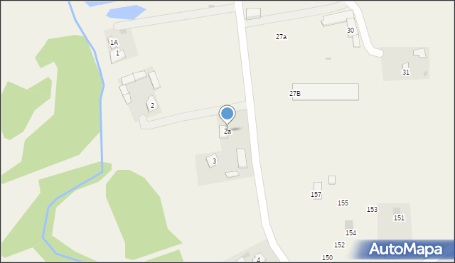 Jabłonna Pierwsza, Jabłonna Pierwsza, 2a, mapa Jabłonna Pierwsza