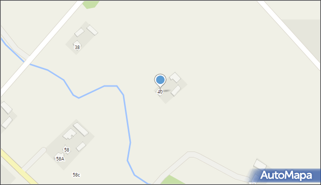 Jabłonna Pierwsza, Jabłonna Pierwsza, 40, mapa Jabłonna Pierwsza