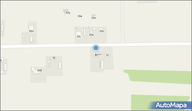 Jabłonna Pierwsza, Jabłonna Pierwsza, 89, mapa Jabłonna Pierwsza