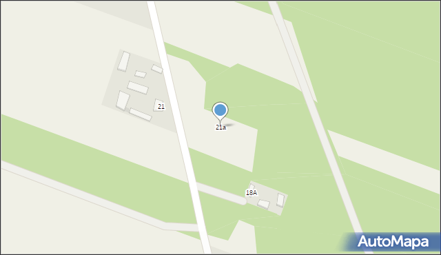 Jabłonów, Jabłonów, 21a, mapa Jabłonów