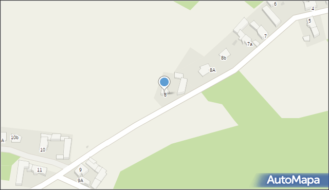 Jabłonów, Jabłonów, 8, mapa Jabłonów