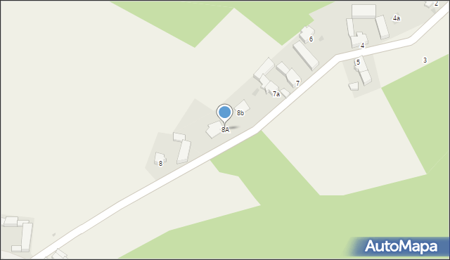 Jabłonów, Jabłonów, 8A, mapa Jabłonów
