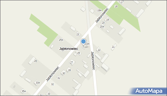 Jabłonowiec, Jabłonowiec, 24, mapa Jabłonowiec
