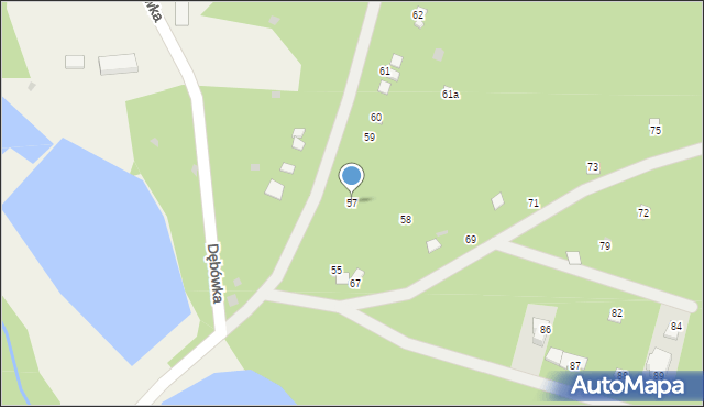 Jabłonowiec, Jabłonowiec, 57, mapa Jabłonowiec