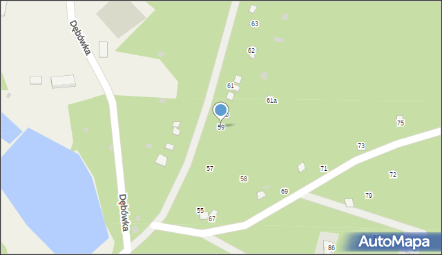 Jabłonowiec, Jabłonowiec, 59, mapa Jabłonowiec