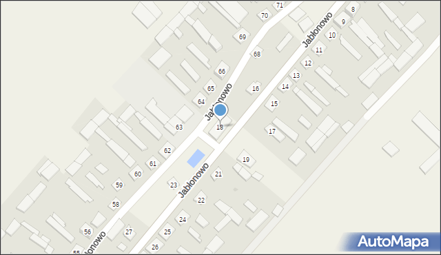 Jabłonowo, Jabłonowo, 18, mapa Jabłonowo