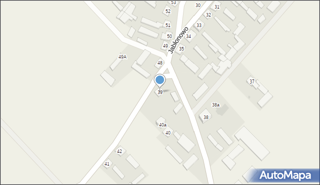 Jabłonowo, Jabłonowo, 39, mapa Jabłonowo