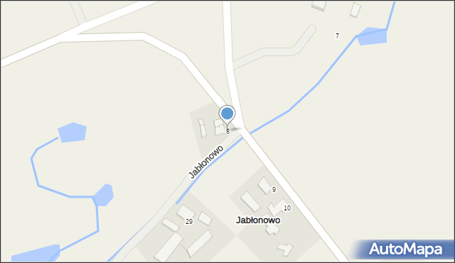 Jabłonowo, Jabłonowo, 8, mapa Jabłonowo