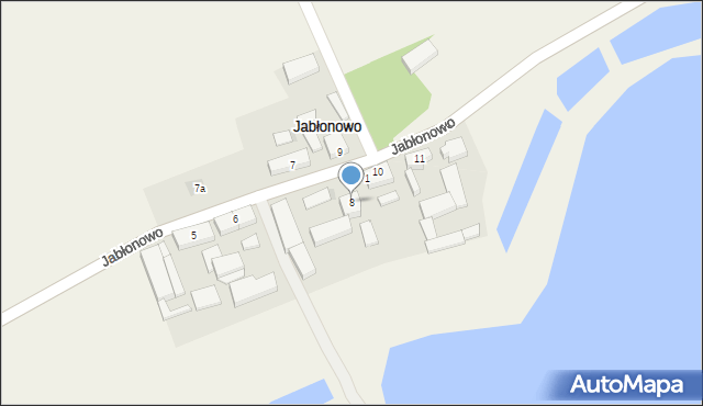 Jabłonowo, Jabłonowo, 8, mapa Jabłonowo