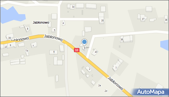 Jabłonowo, Jabłonowo, 3, mapa Jabłonowo