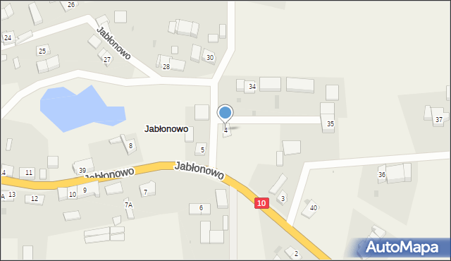 Jabłonowo, Jabłonowo, 4, mapa Jabłonowo