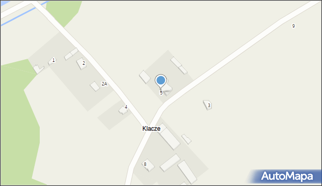 Jabłonowo-Klacze, Jabłonowo-Klacze, 5, mapa Jabłonowo-Klacze